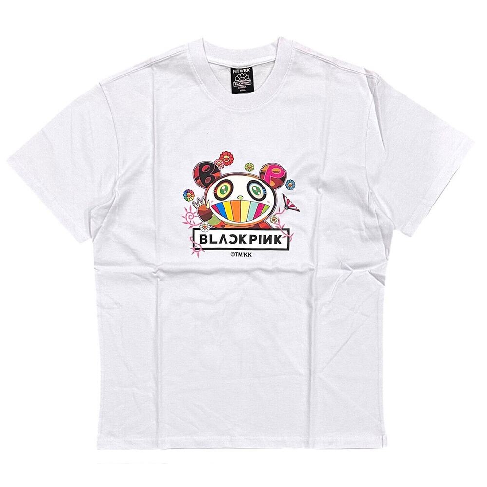 BLACKPINK Unisex X Takashi Murakami Flower Tee T-Shirt in White
